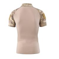 Camisa Táctica De Camuflaje Para Hombres Secado Rápido Manga Corta Militar Camiseta De Exterior Caza Senderismo Camisas - details 4