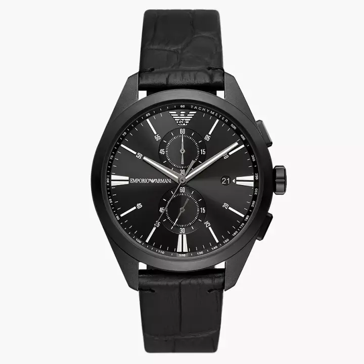 Emporio Armani Reloj hombre AR11483, con calendario, Incluye Caja Original, Diámetro: 42,5MM - 1