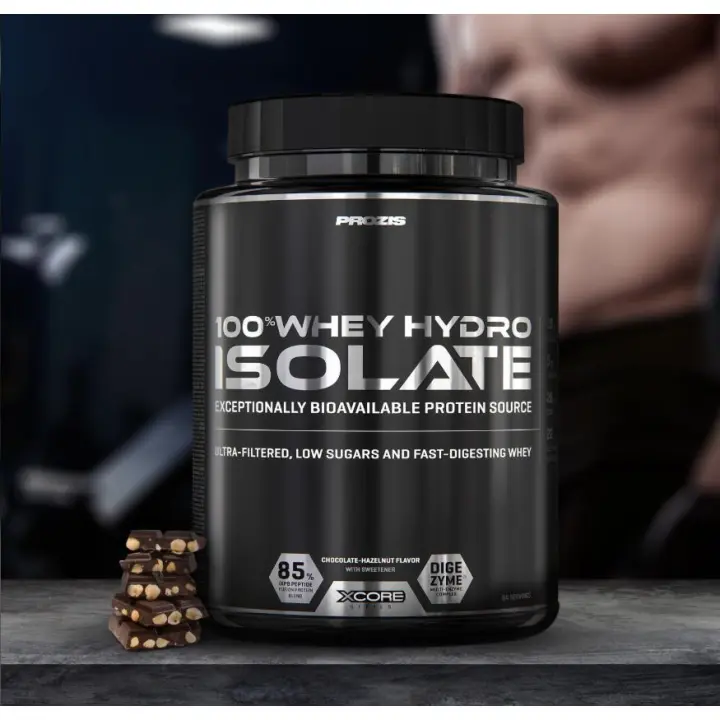 100% WHEY HYDRO ISOLATE (2KG) - Prozis  Alta calidad  Sin azúcares añadidos  Deliciosos sabores - 1