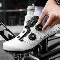 Zapatos De Ciclismo 2025 Para Hombres Y Mujeres Zapatillas De Deporte Carbono Con Placas SPD Para Bicicleta De Carretera Y Montaña Zapatillas De Carreras Planas - details 3