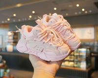 Zapatillas De Deporte Para Niños Y Niñas Impermeables Con Soporte De Arco Cómodo Zapatillas De Correr Infantiles De Peluche Material Superior PU Talla Para Edad 7-13 - details 3