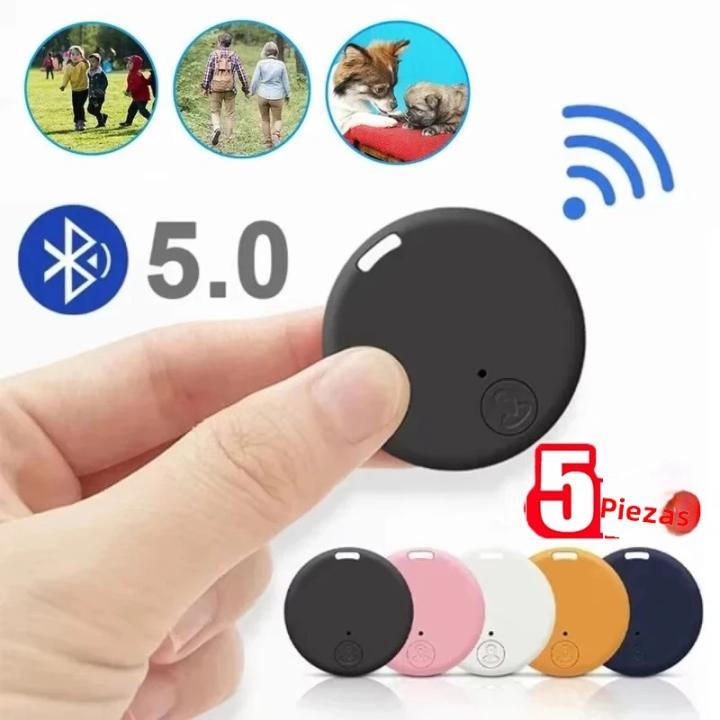 5pcs Mini Localizador GPS Alarm AntiLost Bluetooth-Compatible Tag Inteligente Llavero Rastreador Para Claves Billetera Mascota Niño