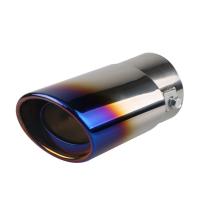 Tubo De Escape De Coche Universal En Acero Inoxidable Redondo Con Finalización En Cromo Pieza De Repuesto Para Automóviles - details 6