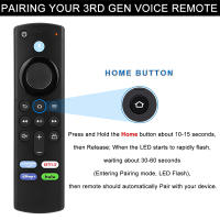 Control Remoto De Voz De Repuesto Para Fire Stick TV 3er Gen Smart TV Stick 4K MAX Lite Fire Cube Compatible Con Alexa - details 3