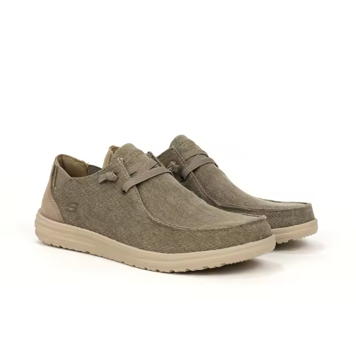 Skechers - Náuticos 66387 Kaki Melson Raymon Desplantillables - 1