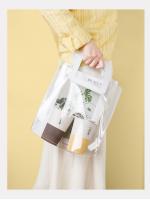 Taza De Café Portátil Doble Pared De Plástico Y Estraw Para Viajes Con Tapa Regalo Para Hombres Y Mujeres Taza De Bebida Ecológica - details 10