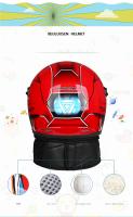 Casco Motocicleta Kdis Spider Full Face Con Visera Larga Para Niños Resistente Al Impacto Y Al Sol APROBADO DOT Para Carreras Y Off-Road - details 2