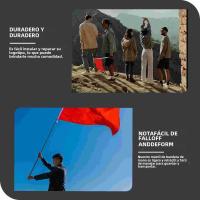 Bastón Telescópico De Acero Inoxidable Para Bandera 1.6/2/2.5/3M Manija Flexible Y Fuerte Para Guía Turística Y Enseñanza - details 5