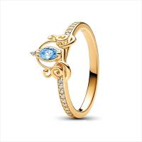 Anillo De Mujer Disney Mickey Esparkling Eternidad Dragón Corona Vintage Accesorios Para Boda Compatible Con Pandora 925 - details 6