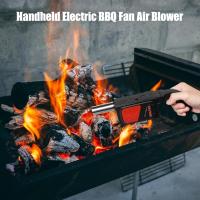 Soplador De Barbacoa Portátil Eléctrico Para Cocinar En BBQ Herramienta De Aire Para Camping Al Aire Libre Y Picnics - details 1
