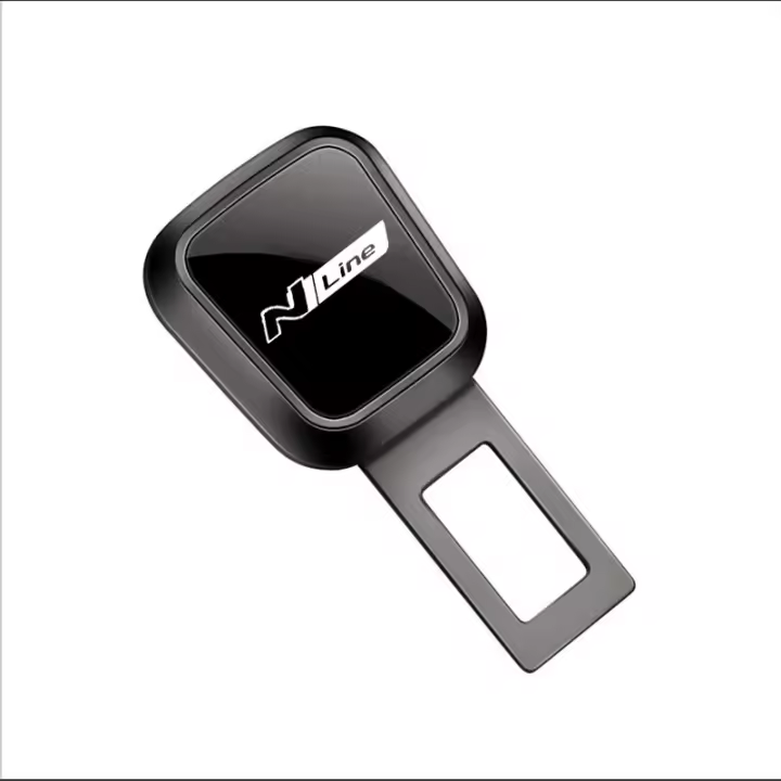 Alargador De Cinturón De Seguridad Para Coche Universal Extensión De Hombros Botón Compatible Con Hyundai NLINE I30 I20 I10 Venue Tucson Accent Kona Elantra - 1