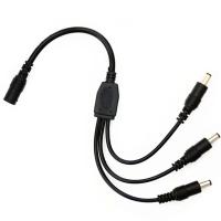 Cable Distribuidor De Energía DC DC5.5 * 2.1mm 1 Femal a 3/4/5/6/8 Machos Para Cámara CCTV Luz LED Cable De Conexión Para Dispositivos Móviles Y Computadora - details 1