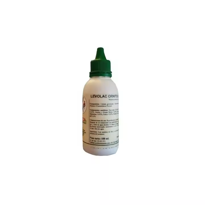 Mezcla De Probióticos Y Prebióticos INOGAN LEVOLAC LIQUIDO para aves 100 ml - 1