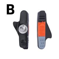 MEROCA Pastillas De Freno Para Bicicleta Sistema V Brake Material De Goma Resistente Y Silencioso Con Ranura Antisuciedad - details 7