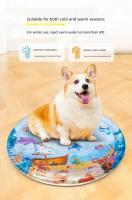 Alfombra De Agua Para Mascotas Con Hielo Anti-Rasguños Resistentes Al Desgaste Para Perros Y Gatos Casa De Verano Con Resistencia Al Rasguño - details 3