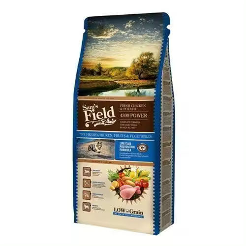 Pienso Sam's Field Adult 4300 Power Pollo y patatas 13 kg - 1