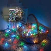 Luces De Navidad LED Con Cable Verde Control Remoto 10/50/100/200M Luces De Hadas Para Jardín Y Bodas Decoración Exterior IP44 Impermeables - details 4