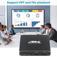 Reproductor Multimedia 4K H.265 Con Reproducción En Bucle Automático Soporte TF/AV/HDMI/USB Disquete Resolución HD 1080P Incluye Ratón - details 10
