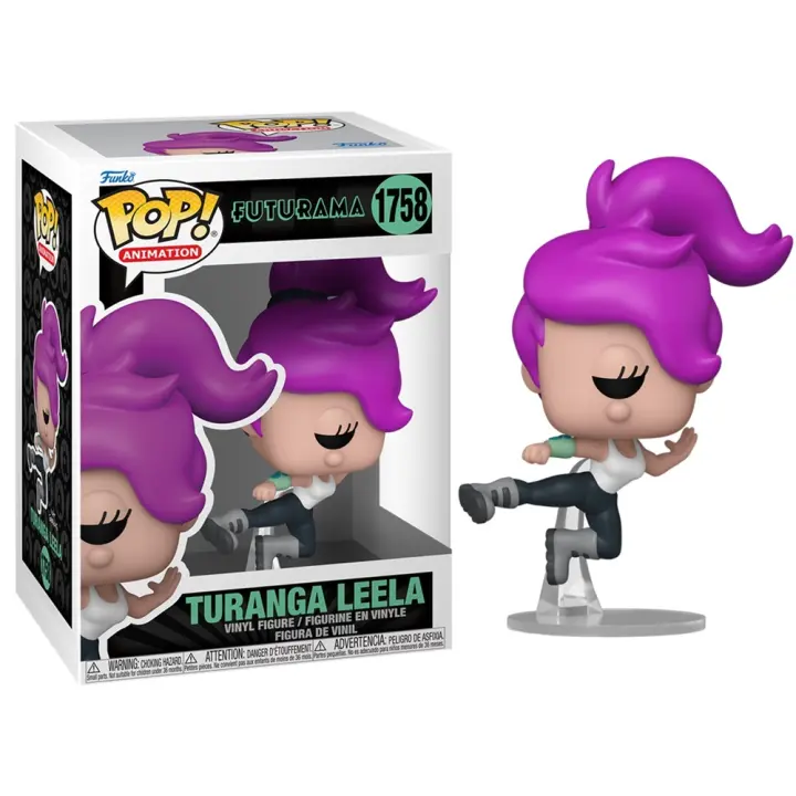 FUNKO POP! FUTURAMA – TURANGA LEELA PELEANDO, 80077, Nº1758, PRODUCTO CON LICENCIA OFICIAL - 1