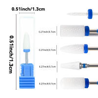 Juego De 5 Piezas De Brocas De Uñas De Cerámica Para Máquina Eléctrica Herramientas De Manicura Y Pedicura Accesorios Para Uñas - details 1
