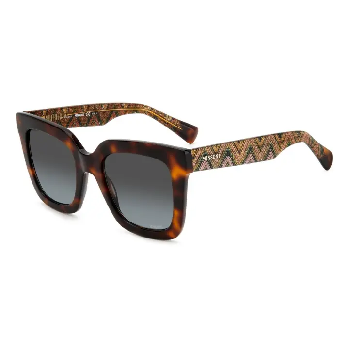 Gafas de Sol MIS 0126/S, Marca Missoni Made in Italy, Variedad de Colores, Talla 52, Forma Cuadrada, Para Mujer - 1