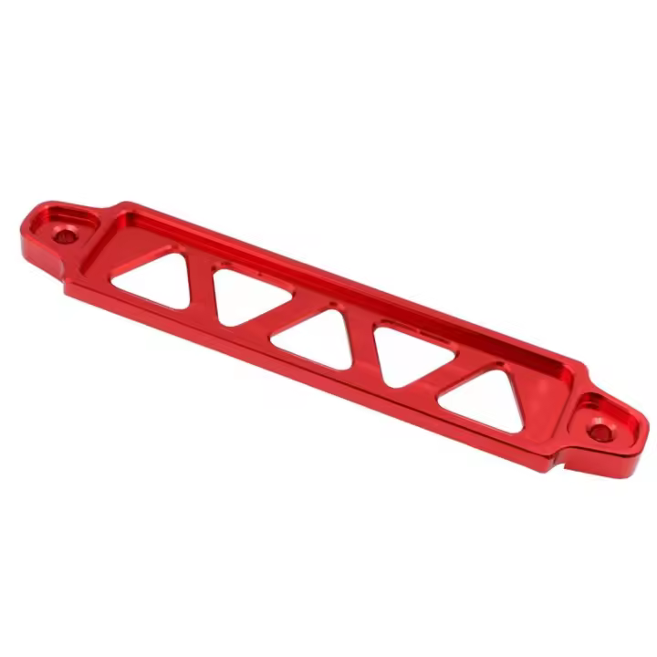 Soporte De Batería Para Coche Práctico Soporte De Atadura Para Batería De Automóvil Montaje De Aluminio Resistente Para Seguridad Vial - 1