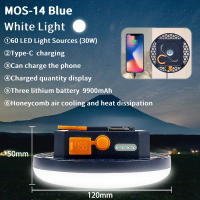 Lámpara Portátil MOSLIGHTING 9900mAh Multifuncional LED Recargable Para Camping Pesca Emergencia Mantenimiento Y Tienda De Noche - details 16