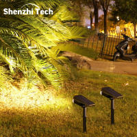 Spot Solar Exterior 2/7LED Luz De Escenario De Paisaje Impermeable Cambio De Color Para Jardín Patio Camino Decoración De Camping - details 0