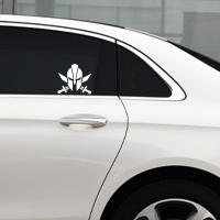 Pegatina De Helado Spartan Para Coche Impermeable Creativa Para Portátil Y Ventilador De Coche Accesorios De Coche - details 1