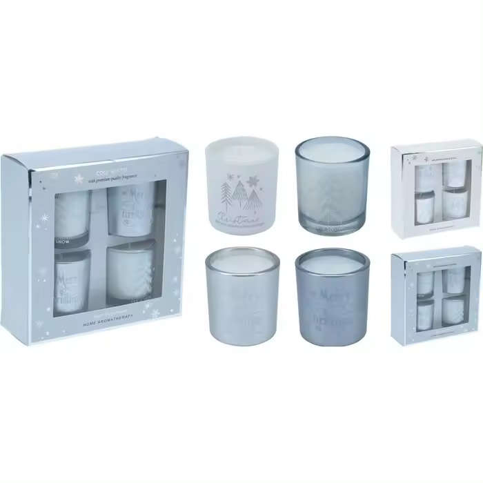 KOOPMAN SET REGALO 4 VELAS NAVIDAD NAVIDAD 14x5x33 Cms. - 1