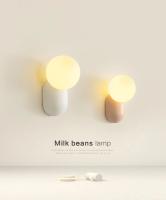 Lámpara De Pared LED Macaron Para Dormitorio Sala De Estar Habitación Infantil Baño Iluminación De Espejo Decorativa Fuente De Luz Moderna Incluye Bombillas Instalación Auto-Contenida - details 0