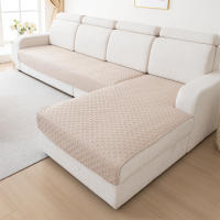 Funda De Sofá Quilteada 2Pcs Para Sala De Estar Protector De Muebles L-Shape Secciónal Cubiertas De Cojines Para Mascotas - details 6