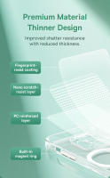 Funda Magnética Baseus Para iPhone 15 14 13 12 11 pro Max Carga Inalámbrica Cubierta Transparente Antigolpes Y Resistente Al Polvo Para iPhone 15 14 pro Max - details 12