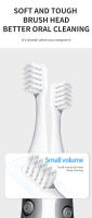 Cepillo De Dientes Eléctrico Jian Marca Mini Y Portátil Con Cabeza Oval Para Limpieza Profunda IPX7 Impermeable Nueva Diseño Para Adultos - details 6