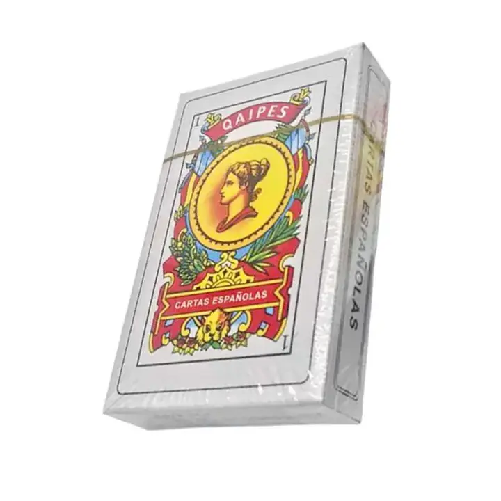 Cartas de Póquer Españolas - Juego de Mesa Creativo y Colorido | Baraja de 50 Hojas Fácil de Jugar | Ideal para Fiestas Familiares y Momentos de Diversión en Grupo - 1