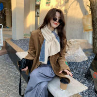 Bufanda De Invierno Suave Para Mujer Doble Colorido Chal Largo Cálido Para Viajes Al Aire Libre Salidas De Compras Y Citas - details 0