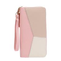 Cartera De Moda Para Mujer Con Cierre De Cremallera Larga Bolso Monedero Portatarjetas De Cuero PU Cartera Estilo Panel - details 6
