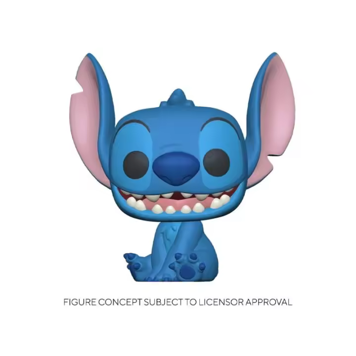 Funko POP! Vinyl Lilo & Stitch-Smiling Seated Stitch- Figura Coleccionable Oficial - Juguete para Niños y Adultos - Fans - Diversidad de Personajes y Temáticas - 1