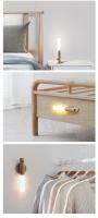 JUSTLANG Luz LED Magnética Con Sensor De Movimiento PIR Para Pasillos Y Porches Luz Automática USB Material ABS Y Vidrio Farolillo Moderno Para Cocina Dormitorio Estudio Baño - details 4