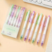 6Pcs Bolígrafo Gel Erasable Retráctil 0.5mm Tinta Azul Recargable Duradero Para Escritura Bolígrafo De Mariposa Cute - details 2
