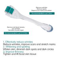 Derma Roller 540 Microniddle De Titanio Para Rostro Microneedling Longitud De Agujas 0.2/0.3mm Roller Dermoroller Mesoroller - details 9