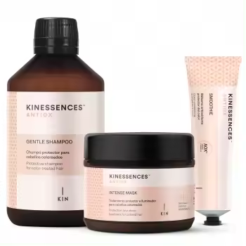 KIN COSMETICS PACK KINESSENCES ANTIOX: Shampoo 300 ml + Mask 200 ml +Smoothie 50 ml - 1