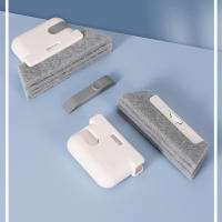 Cepillo De Limpieza Para Ventanas Y Rincones Multifuncional Desmontable Herramienta Doméstica Para Limpieza De Grietas Y Alcansar - details 1