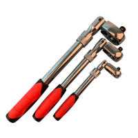 Llave De Escalera Telescopio 72 Dientes 1/4 1/2 3/8 Con Cuerda De Suelo 90 Grados Automática De Libro De Acción Conjunto De Llaves De Cráter Multifuncional Antideslizante - details 1
