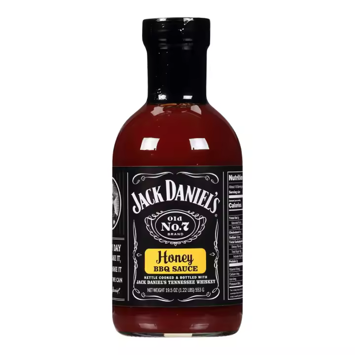 Jack Daniel's Salsa barbacoa Miel 553 g - BBQ Sauce Honey - 1