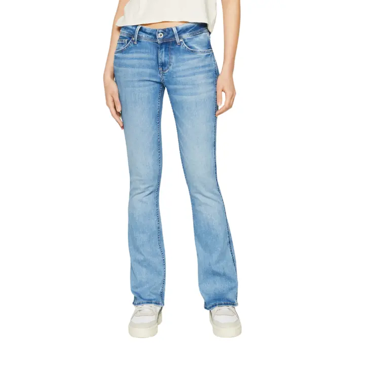 Pepe Jeans Flare Ro Low Waist Talla 32/30 Vaquero Acampanado Tiro Bajo Color 000 Denim 73% algodón PL204883LZ40 LW RO - 1