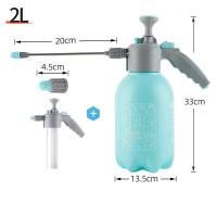 Botella De Riego De Jardín Grande 2L Con Boquilla Ajustable Y Extensa Bomba De Agua Para Jardín Herramienta De Jardinería Portátil - details 3