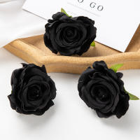 5/10Pcs Rosas De Seda Artificiales Para Boda Decoración De Navidad En Caja De Caramelos Arreglo Floral Para Fiesta Y Jardín - details 16