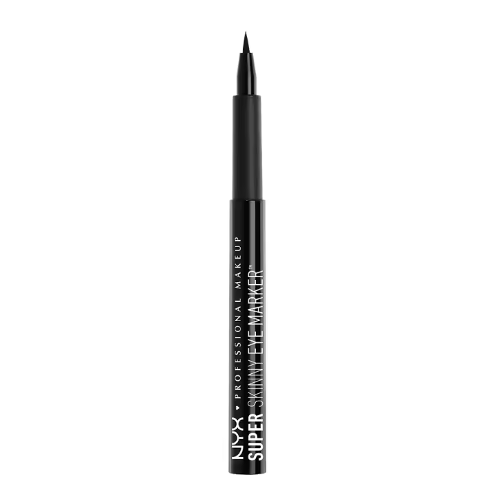 NYX Professional Makeup | Eyeliner de punta fina Super Skinny color Negro - 1