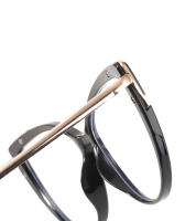 Gafas De Ojo De Gato De Metal Para Mujer Moda TR90 Diseñador Nueva Tendencia Cateye Computadora Gradiente Color Marco Gafas - details 7